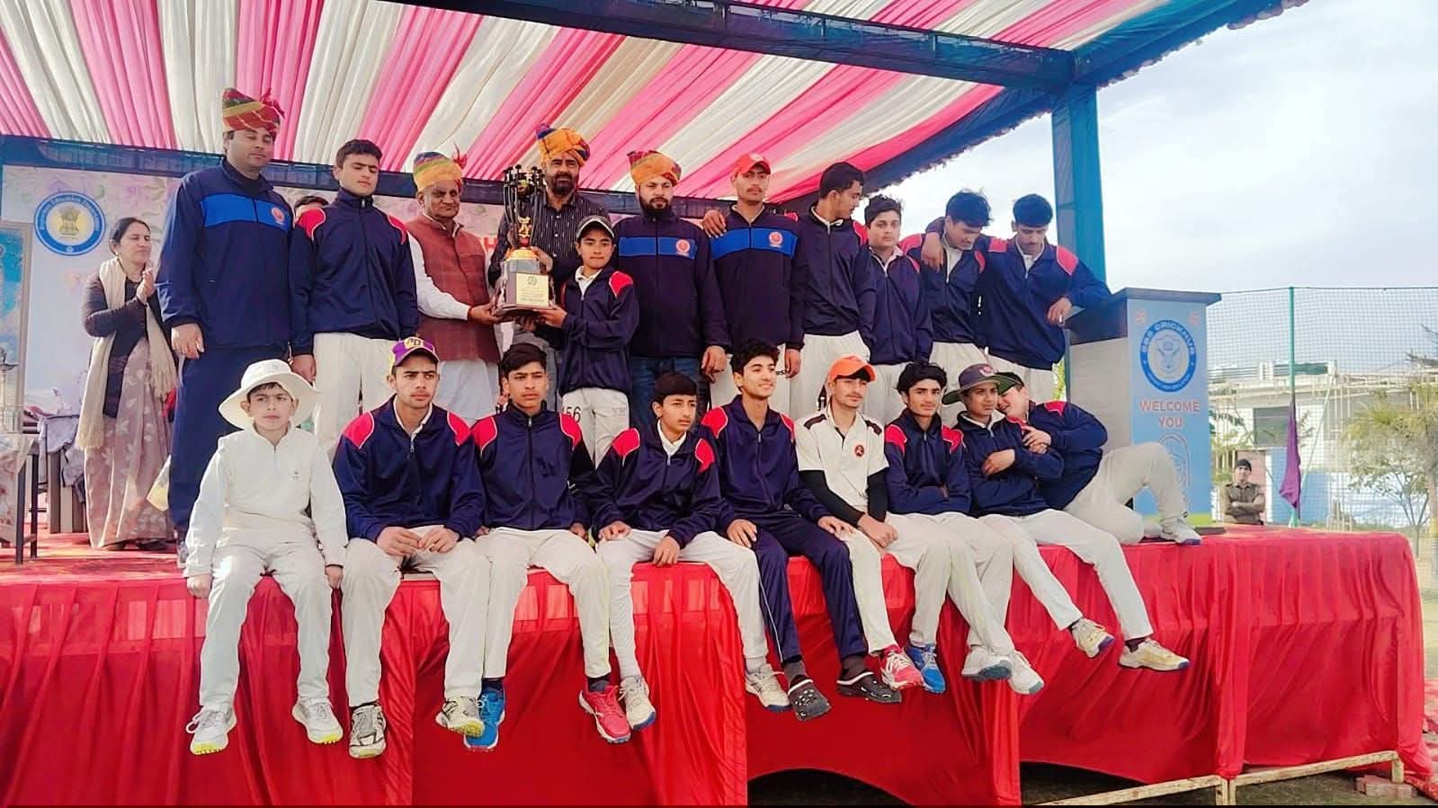 J&K lose to Rajasthan to bag Silver in U-14 Cricket 
